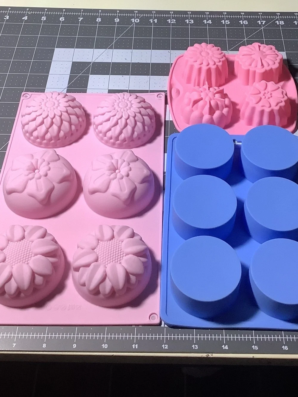 3 Silicone Molds